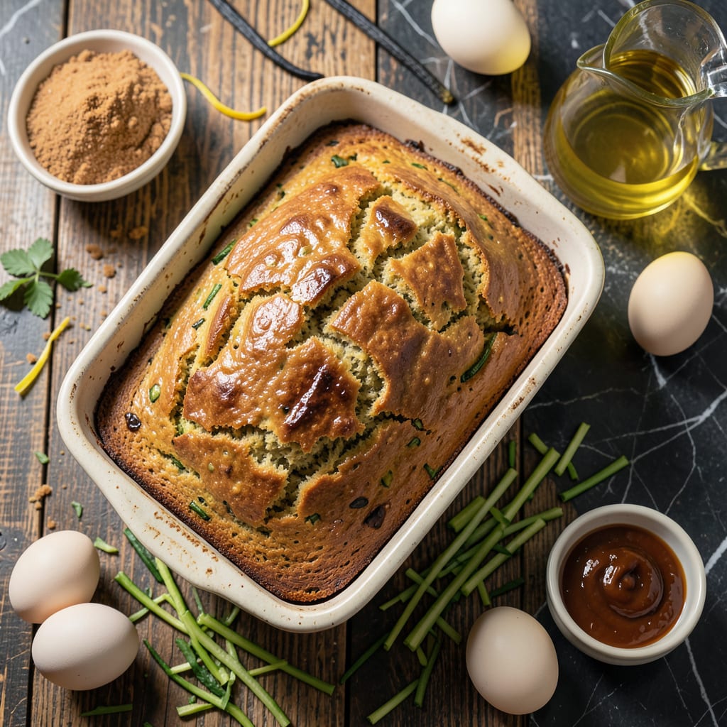 Barefoot Contessa Zucchini Bread Recipe: Moist Spiced Loaf With Walnut Crunch detailed visual guide