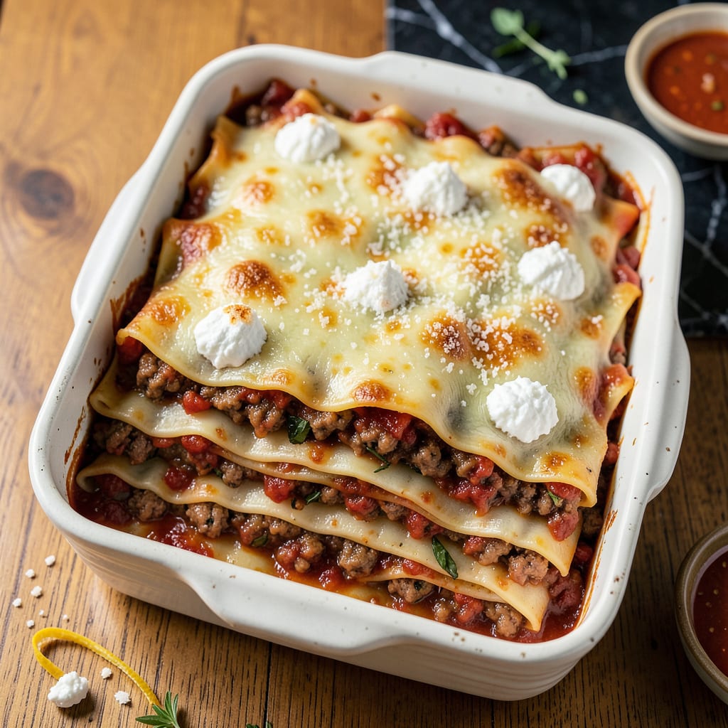 Complete Barilla Lasagna Recipe on Box: Classic Layers With No Boil Convenience overview image