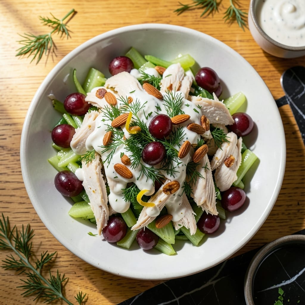 Chicken Salad Recipe Without Mayonnaise: Greek Yogurt Twist With Fresh Herbs