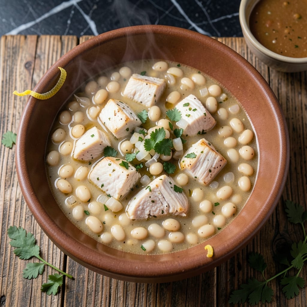 White Chicken Chili Recipe Chunky Chef: Hearty White Beans and Tender Chicken White Chicken Chili Recipe Chunky Chef: Hearty White Beans and Tender Chicken