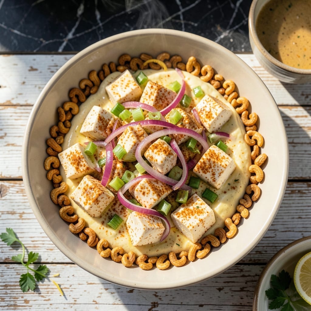 Curried Tofu Salad Recipe Whole Foods: Spiced Chickpea-Free Lunch in Minutes