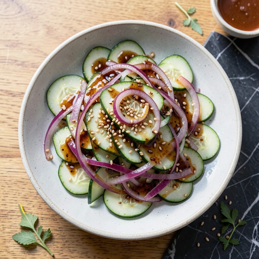 Viral Cucumber Salad Recipe Logan: Tangy Sesame Crunch in Minutes