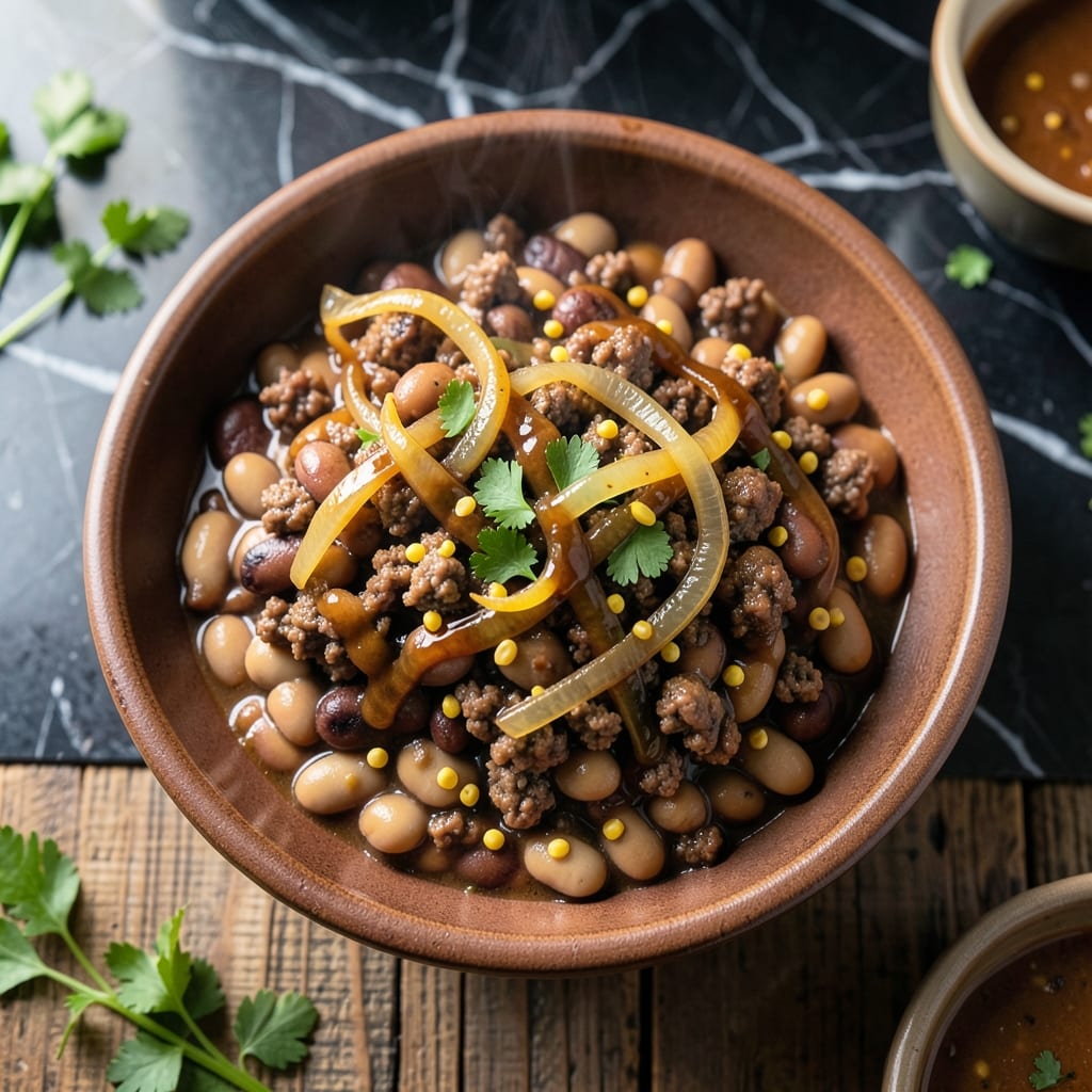 Southern Baked Beans Recipe With Ground Beef: Smoky Meaty Depth in Every Bite