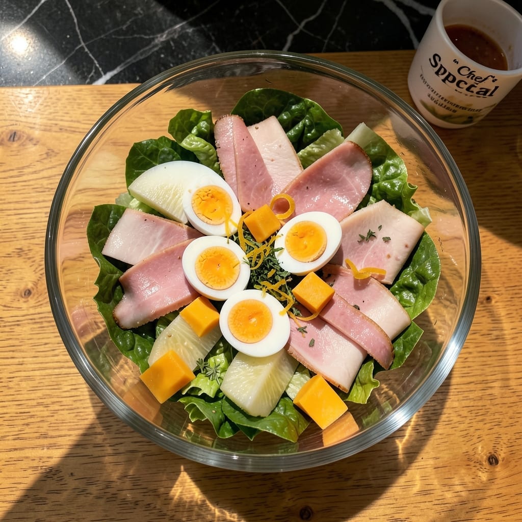 Chef Salad Recipe Ingredients: Classic Diner-Style With All the Fixings