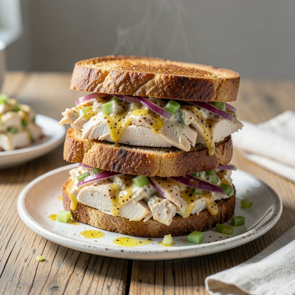 Chicken Salad Sandwich Recipe With Mustard