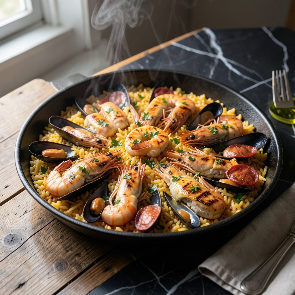Paella Recipe Food Wishes: Saffron-Infused Spanish Masterpiece