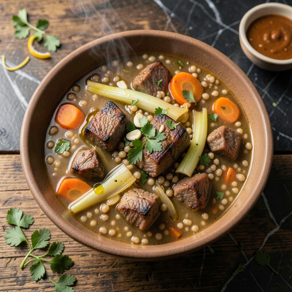 Comprehensive Beef Barley Soup Recipe Slow Cooker: Hearty Simmered Goodness for Cold Days visual reference