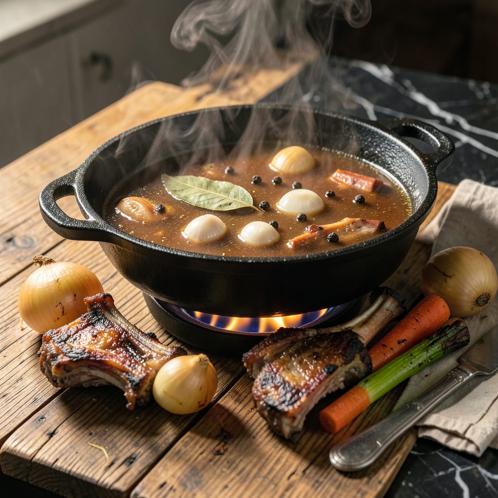 Beef Broth Fondue Recipe: Alpine Cheese Dip With Crusty Bread Essentials detailed visual guide