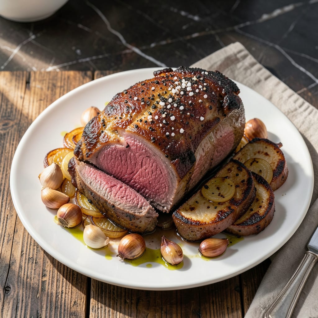 Visual representation of Beef Chuck Rib Roast Recipe: Oven Braised Melting Tenderness