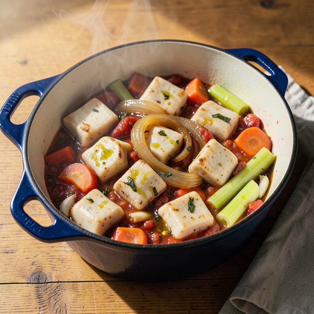 Complete beef tripe recipe overview image