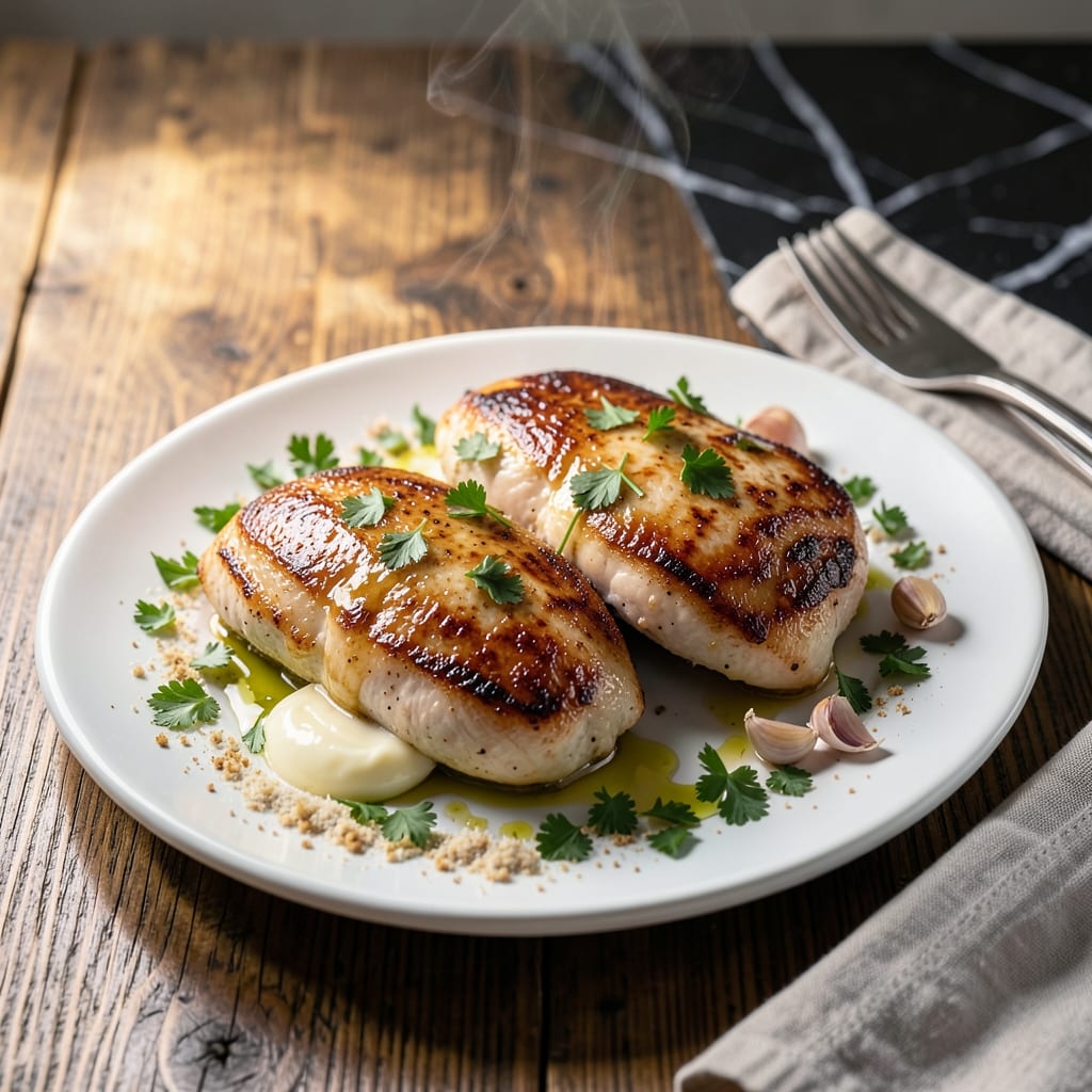 Nice Recipe For Chicken: Garlic Butter Basted Juiciness