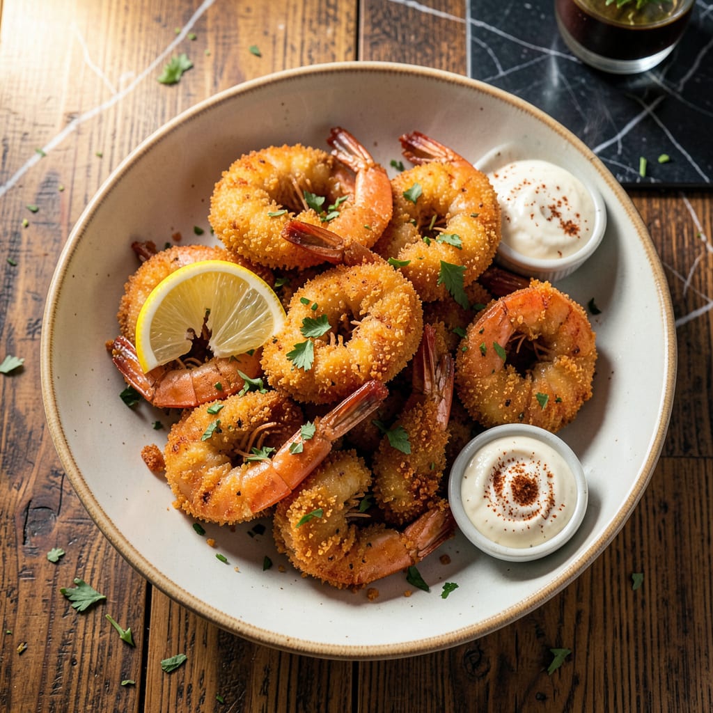 Complete best breaded shrimp recipe overview image