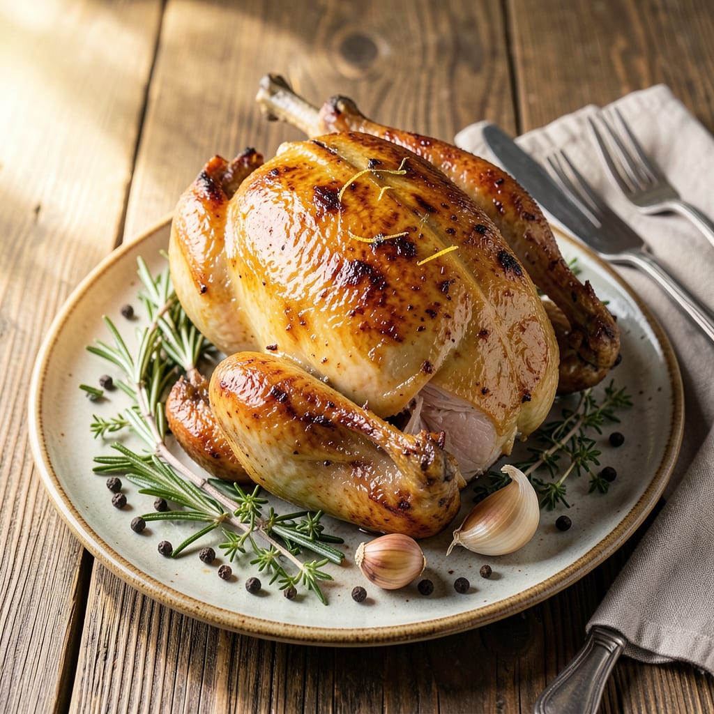 Visual representation of best brine recipe for chicken