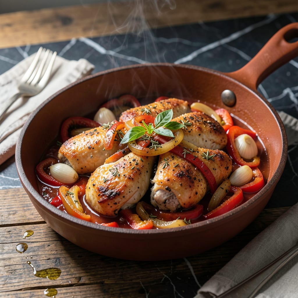 Complete Best Chicken Cacciatore Recipe Ina Garten: Rustic Italian Hunter Style Stew overview image