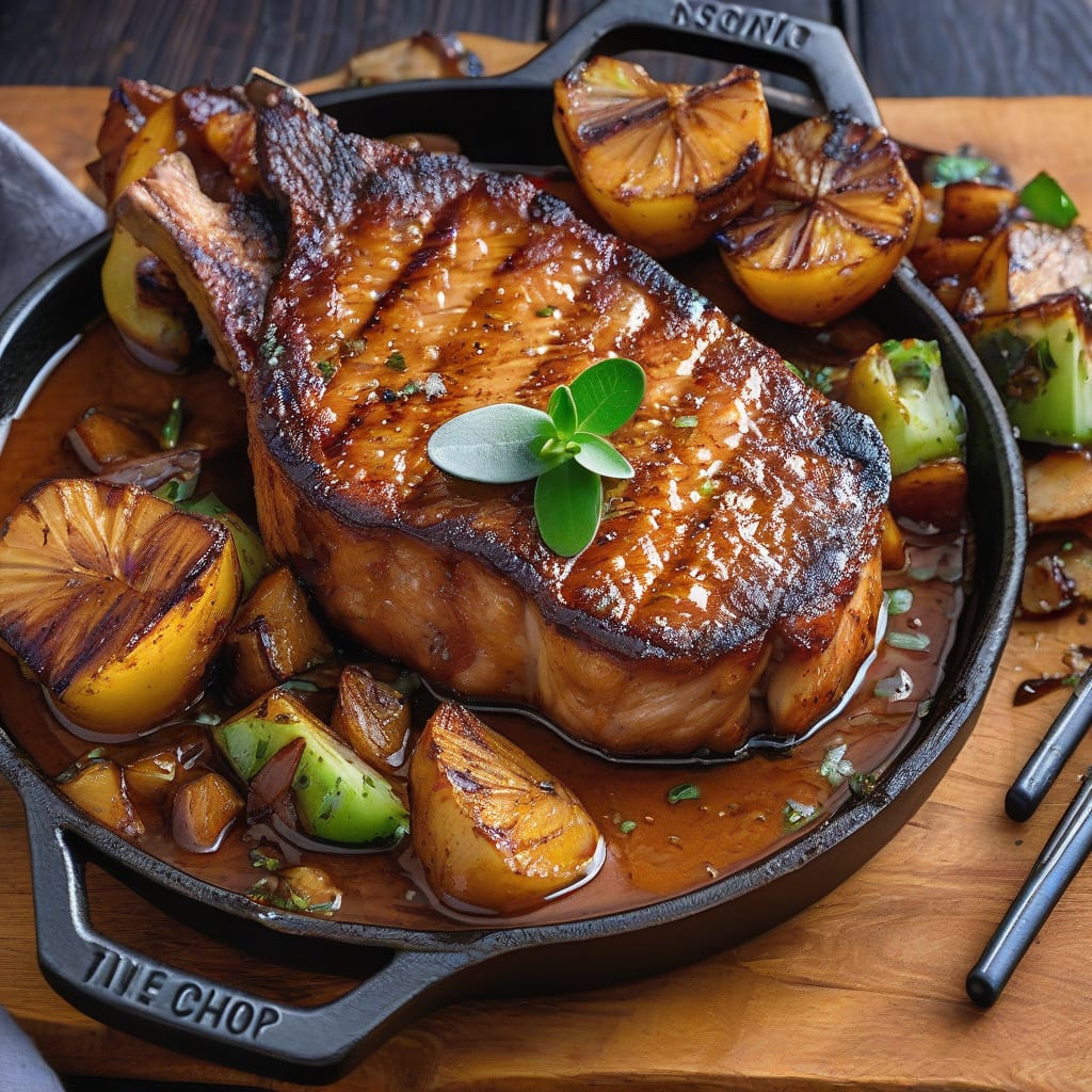 Visual representation of Best Damn Pork Chops Recipe: Restaurant Quality Results Every Time
