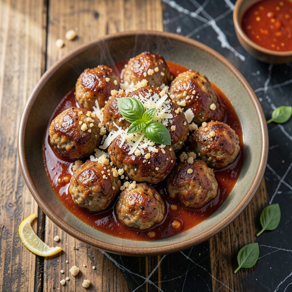 Best Meat Ball Recipe: Italian Herb Infused Bites of Savory Bliss detailed visual guide