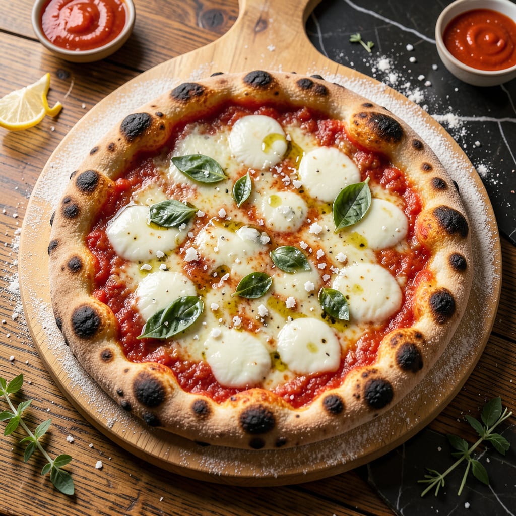 Visual representation of Best Thin Crust Pizza Dough Recipe: Crispy Base With New York Style Chew