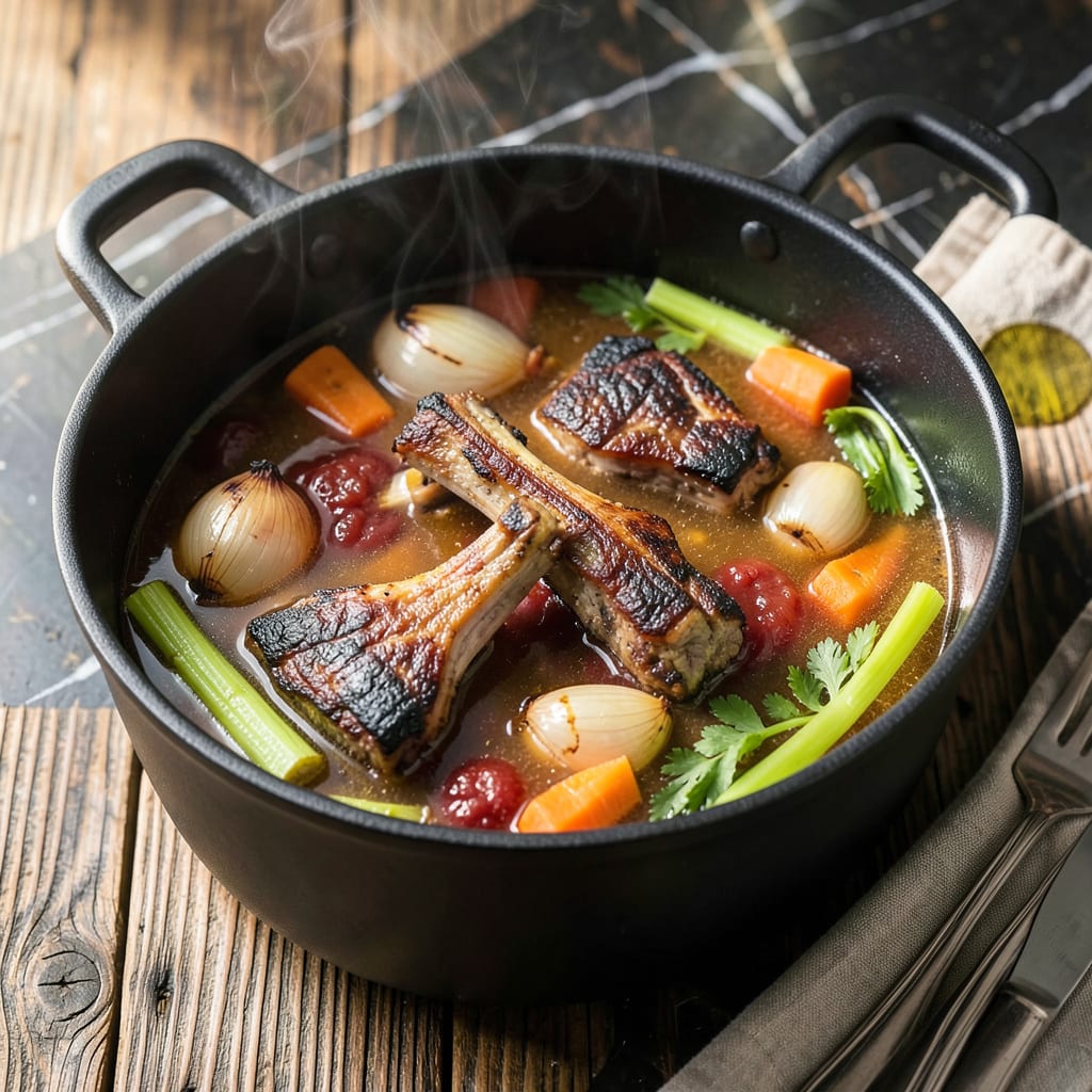 Better Than Bouillon Beef Broth Recipe: Rich Depth in Minutes example with annotations