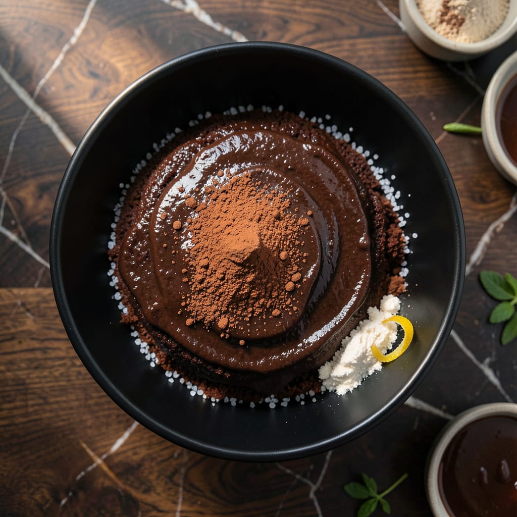 Betty Crocker Black Midnight Cake Recipe: Decadent Chocolate Indulgence illustration with key details