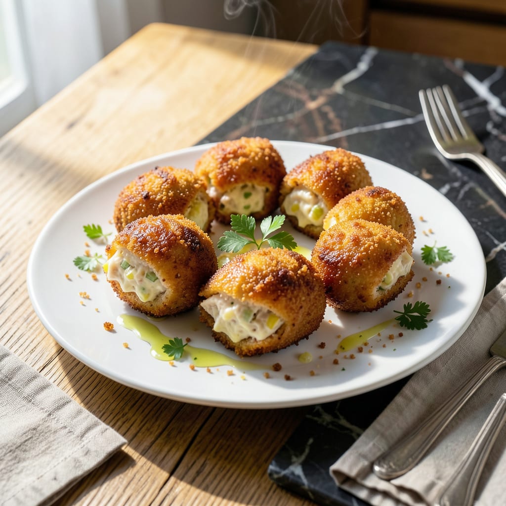 Betty Crocker Chicken Croquettes Recipe: Golden Crispy Bites With Creamy Centers illustration with key details