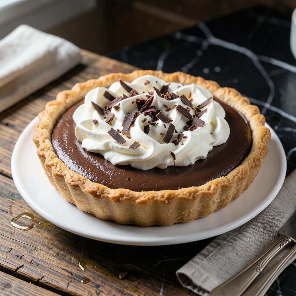 Visual representation of betty crocker chocolate cream pie recipe