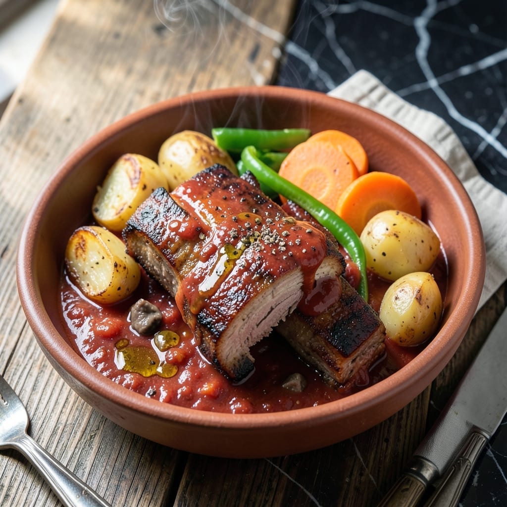 Kaldereta Recipe Pork Ribs: Filipino-Style Tomato Stew with Tender Meat