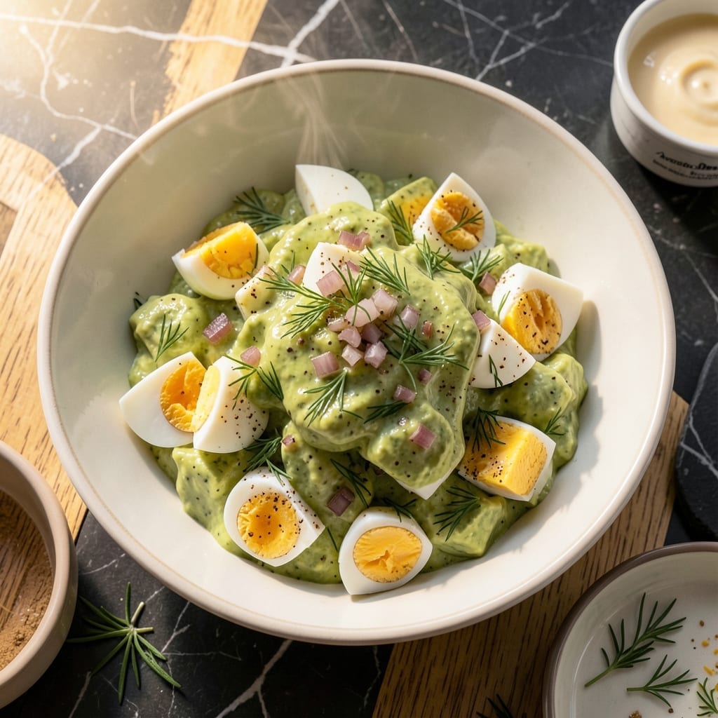 Egg Salad Recipe Without Mayo: Avocado-Bound Creamy Delight