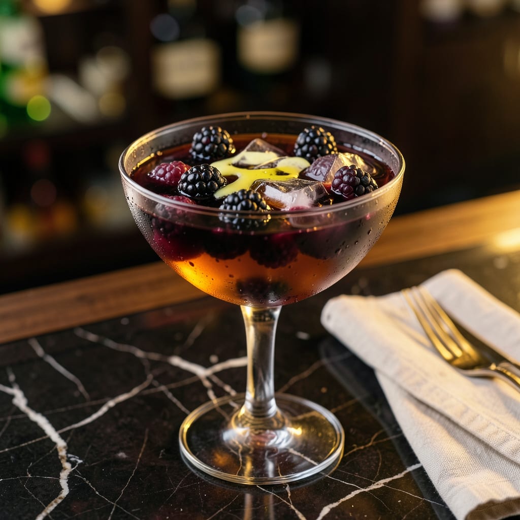 Comprehensive Blackberry Sidecar Ruth Chris Recipe: Signature Cocktail Reinvented visual reference