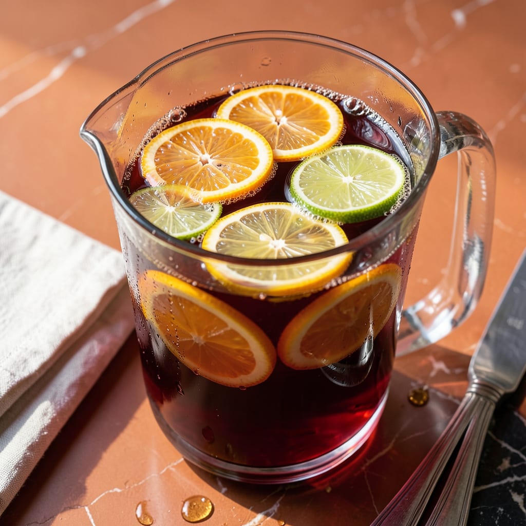 Complete Bobby Flay's Sangria Recipe: Bold Fruit Infused Spanish Classic overview image