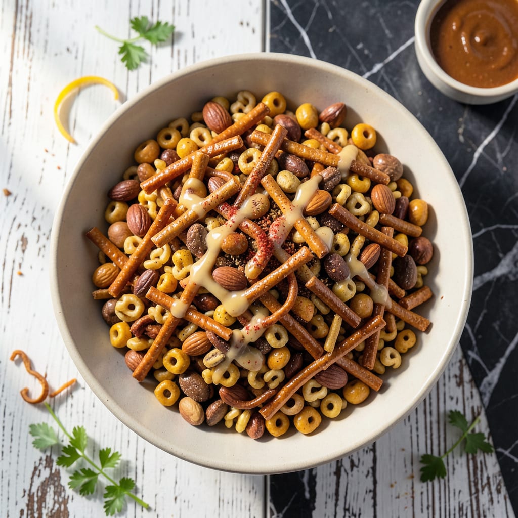 Comprehensive Bold And Spicy Chex Mix Recipe: Fiesty Snack With A Kick visual reference