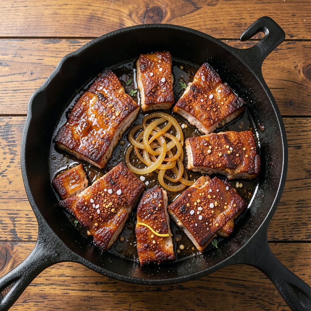 Boneless Pork Ribs Recipe Oven: Fall Off the Bone Tenderness With Sweet Glaze illustration with key details
