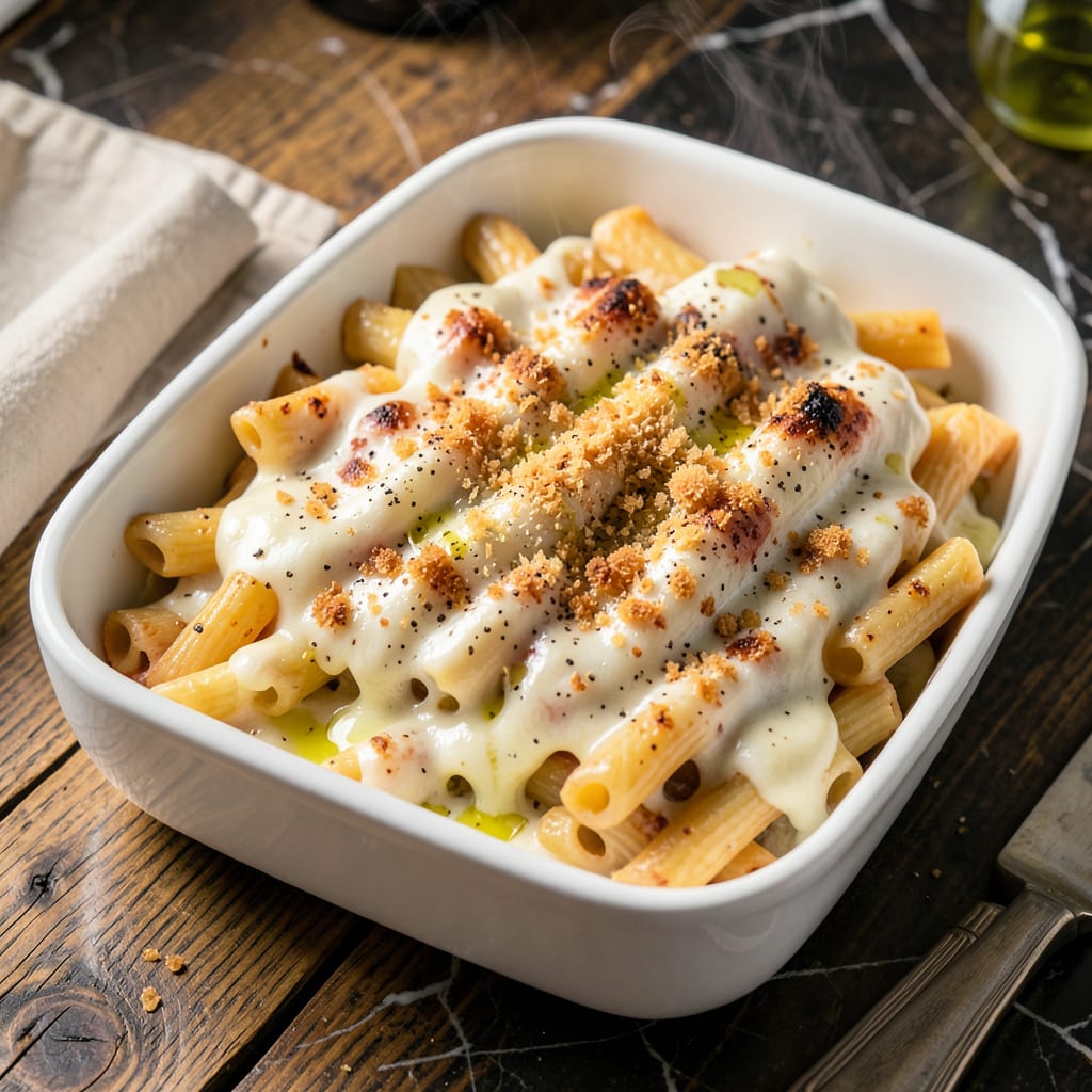 boursin baked ziti recipe detailed visual guide