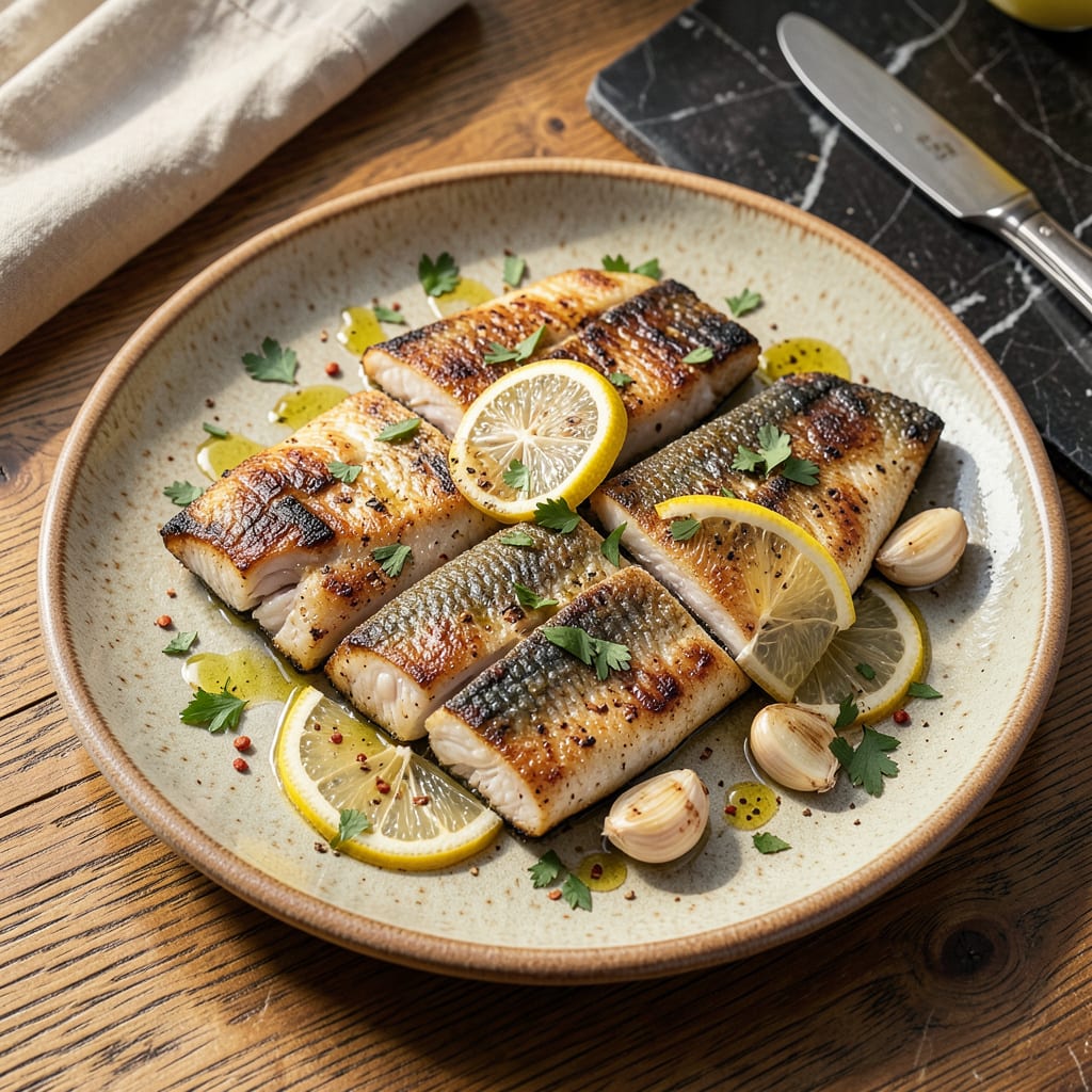branzino fillets recipe oven detailed visual guide
