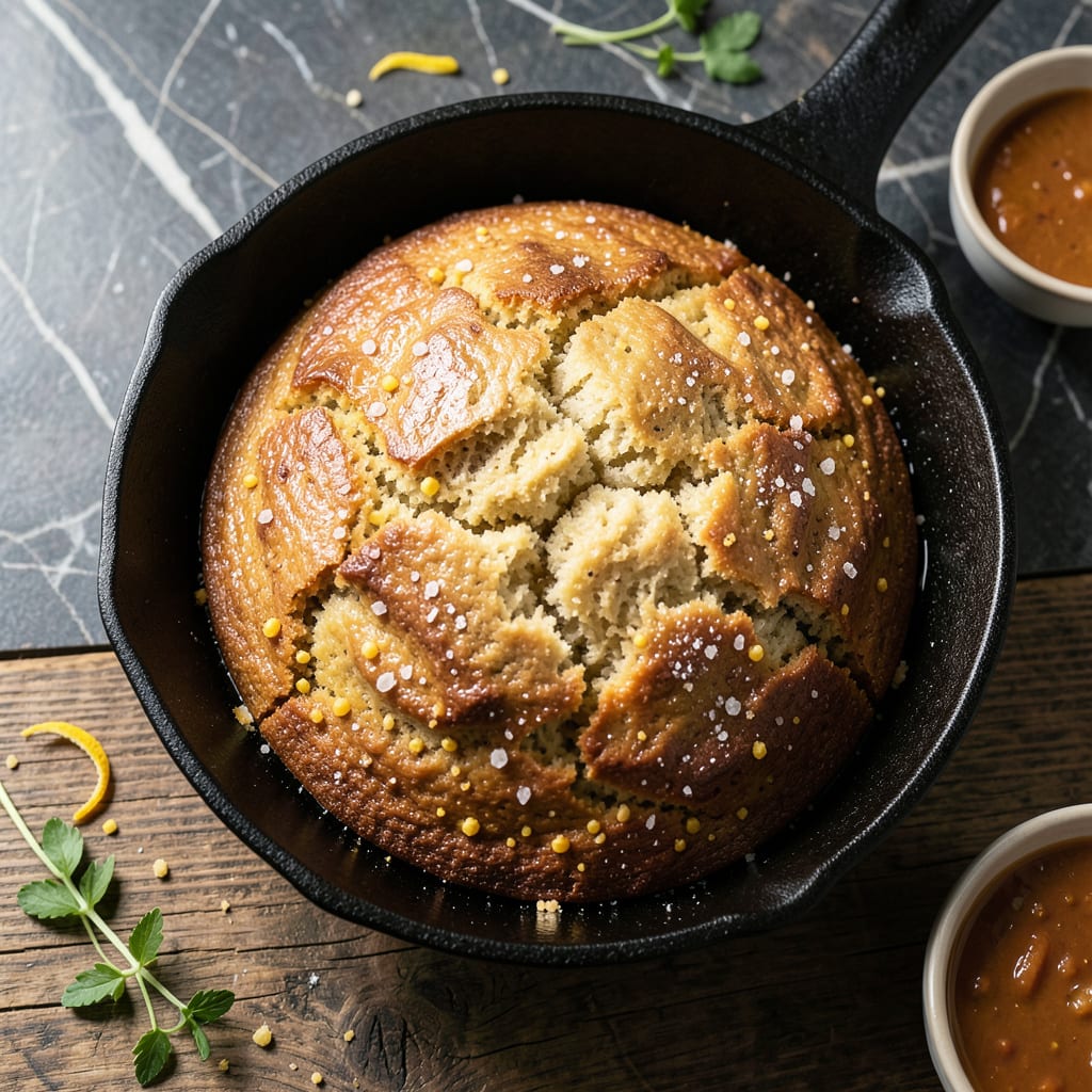Brenda Gantt Cornbread Recipe: Buttery Southern Comfort in Minutes example with annotations