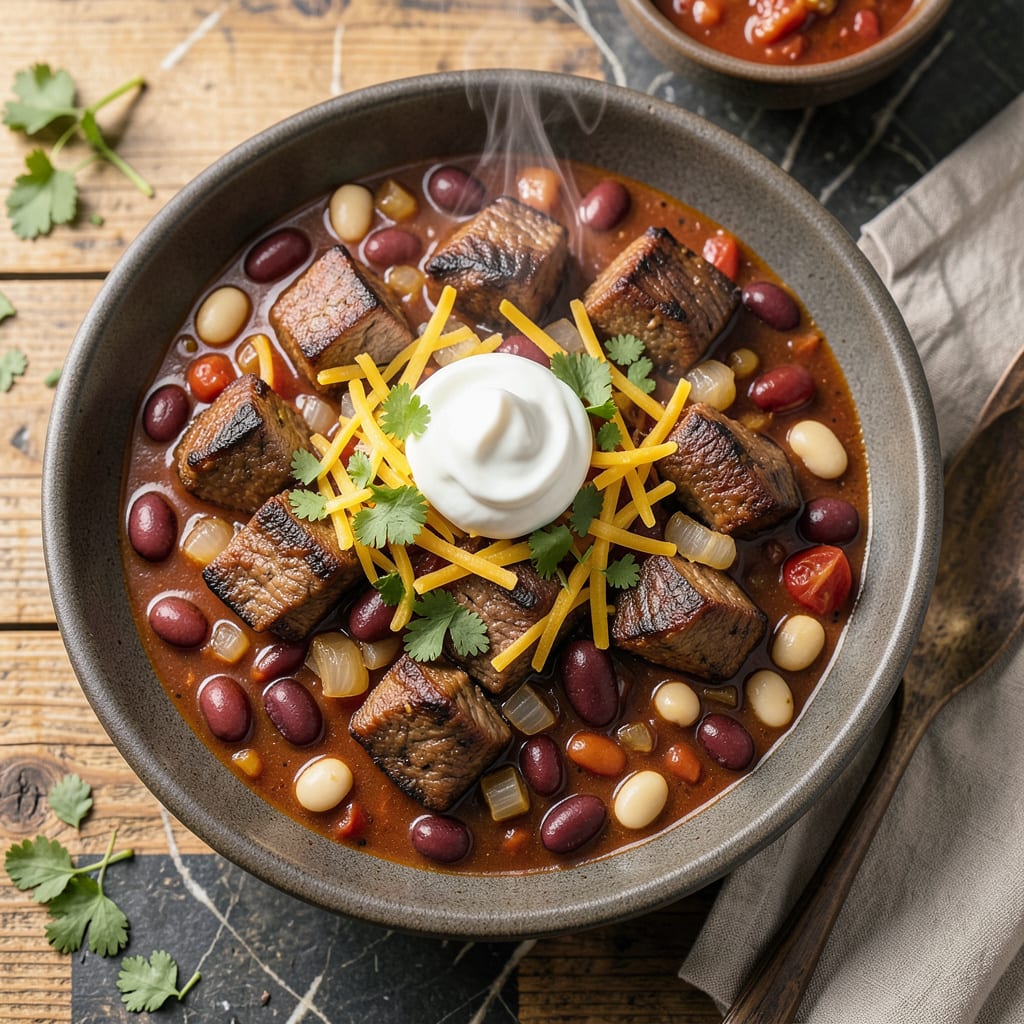 Comprehensive Brisket Chili Recipe With Beans: Smoky, Tender Meat in Every Bite visual reference