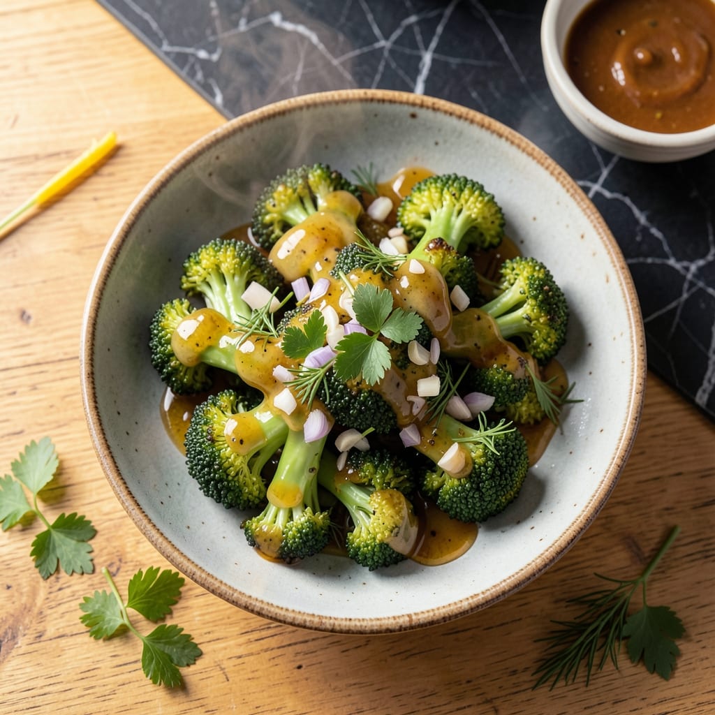 Visual representation of broccoli salad dressing recipe no mayo