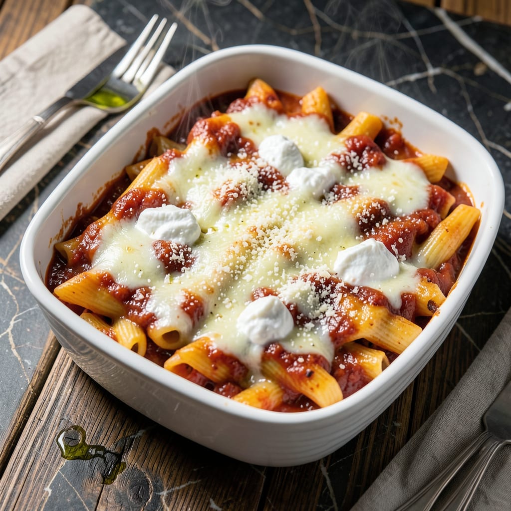 Comprehensive Buca Di Beppo Baked Ziti Recipe: Layers of Cheesy Italian Comfort visual reference
