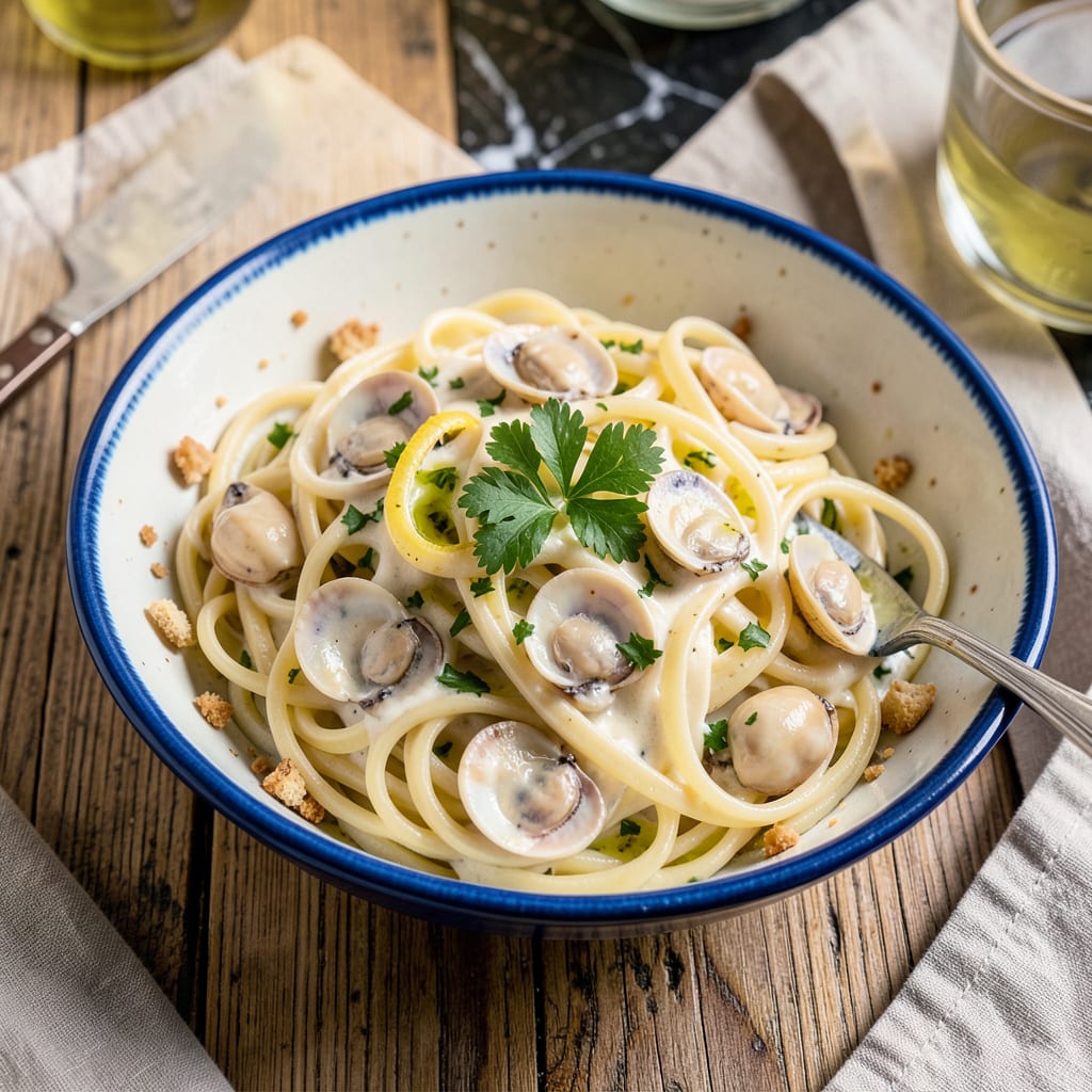 Bumble Bee White Clam Sauce Recipe: Garlicky Creaminess Over Linguine