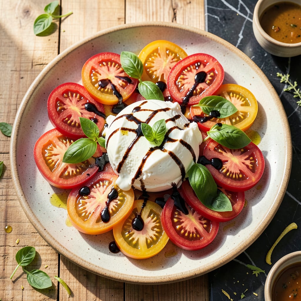 burrata salad recipe jamie oliver detailed visual guide