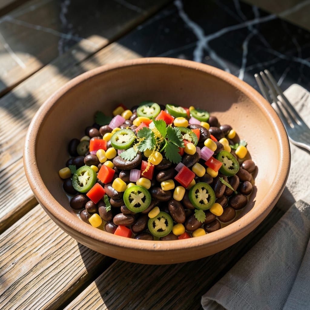 Complete Bush's Black Bean Salsa Recipe: Zesty Tex Mex Dip in 10 Minutes overview image