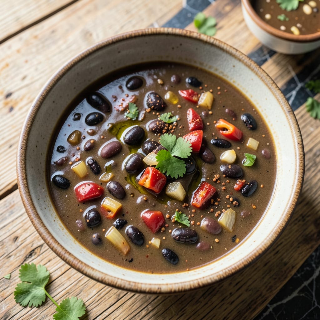 Bush's Black Bean Soup Recipe: Hearty and Smoky in 30 Minutes illustration with key details