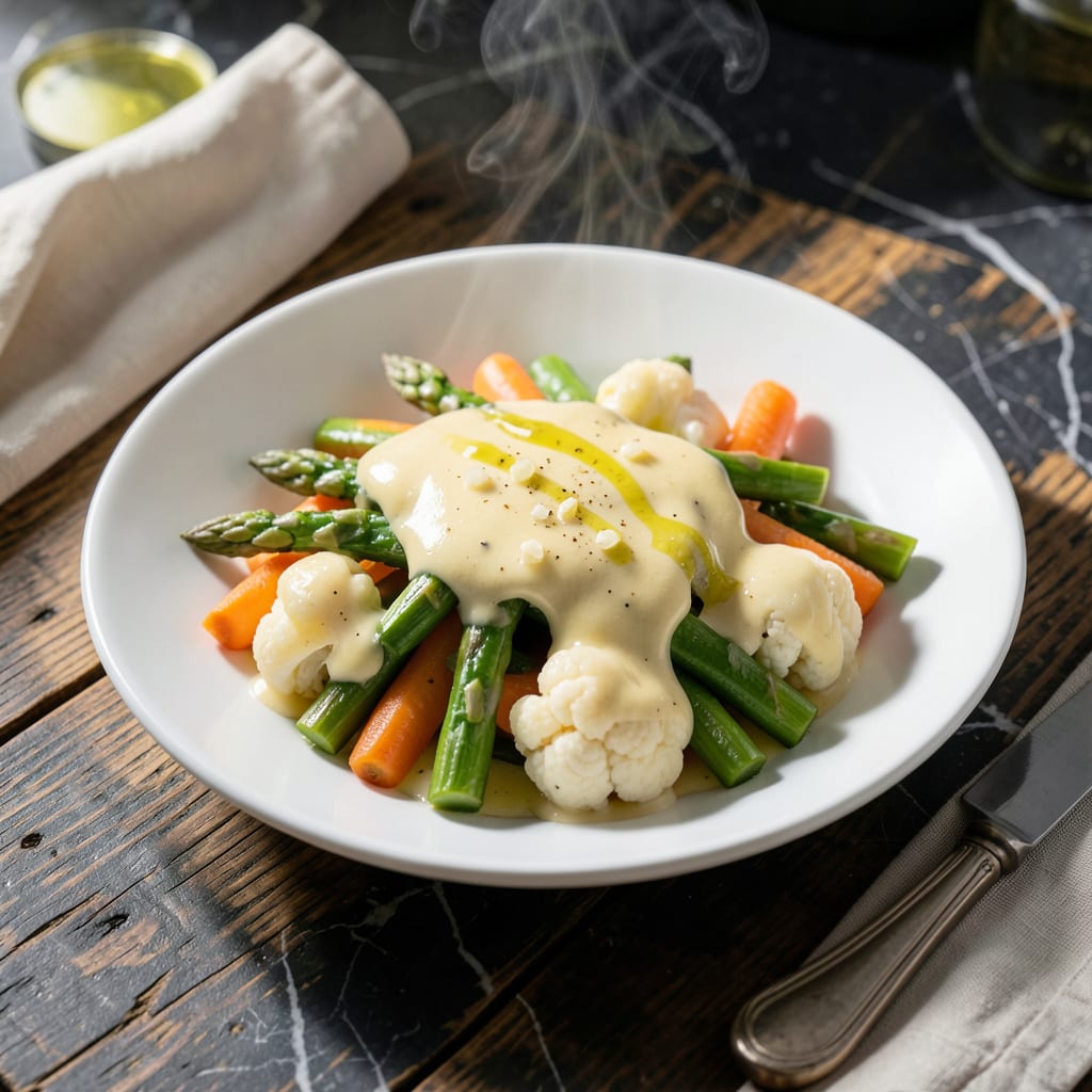 Butter Sauce Recipe For Vegetables: Silky Emulsion to Elevate Any Side example with annotations