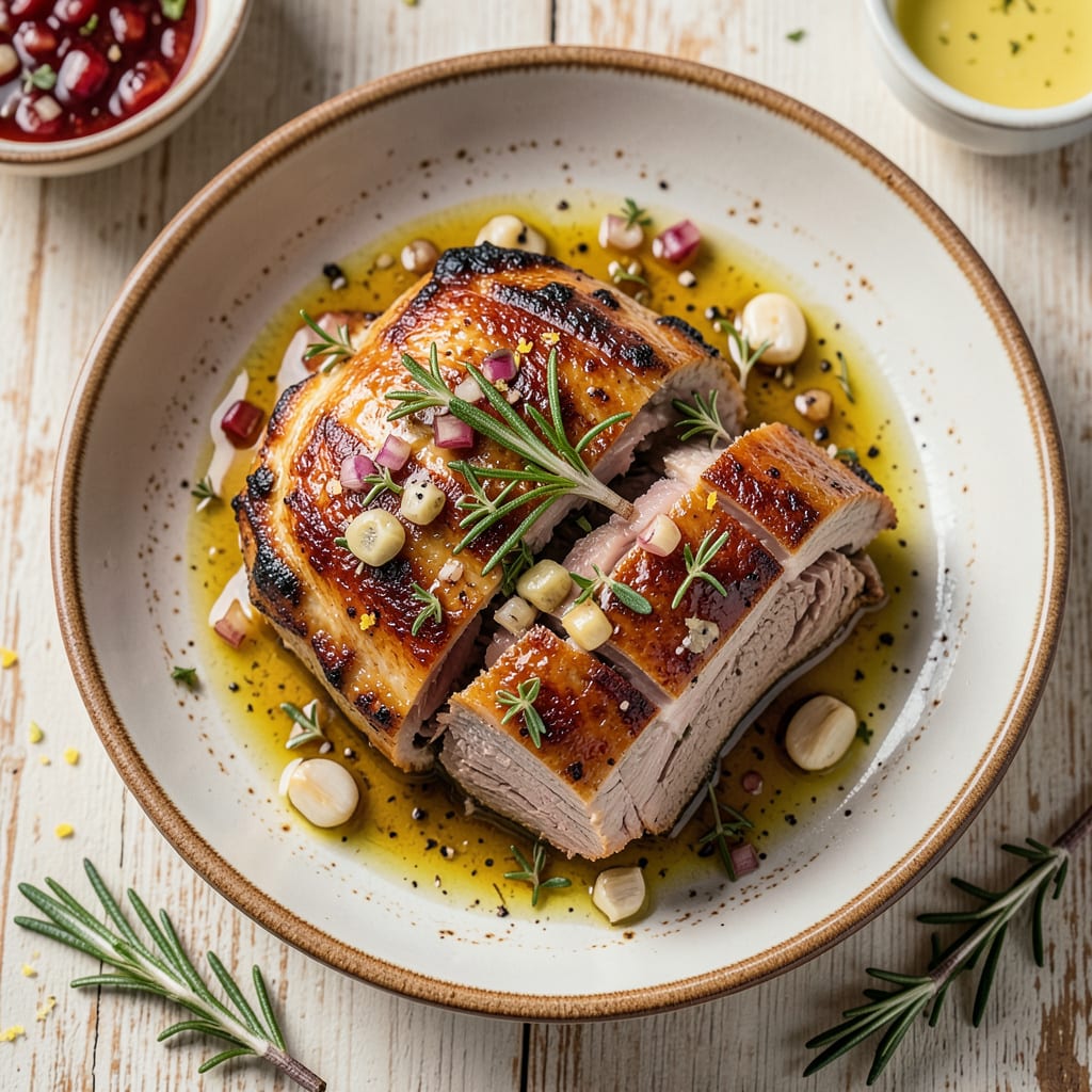 Comprehensive butterflied lamb leg recipe visual reference