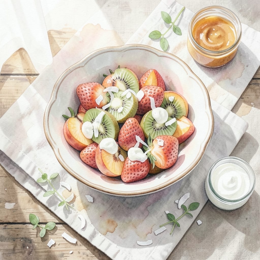 Fruit Salad Recipe With Sour Cream And Coconut: Tropical Creaminess With A Tangy Twist