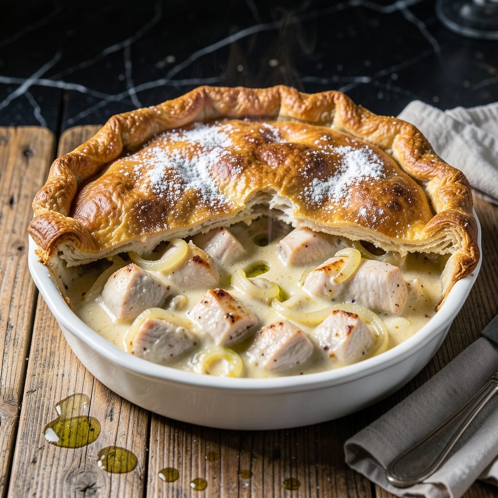 Jamie Oliver Leftover Chicken Pie Recipe: Flaky Pastry With Savory Filling