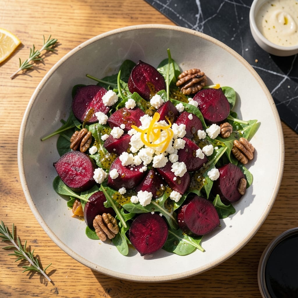 Recipe For Beet Salad With Feta Cheese: Earthy Sweetness Meets Tangy Salt