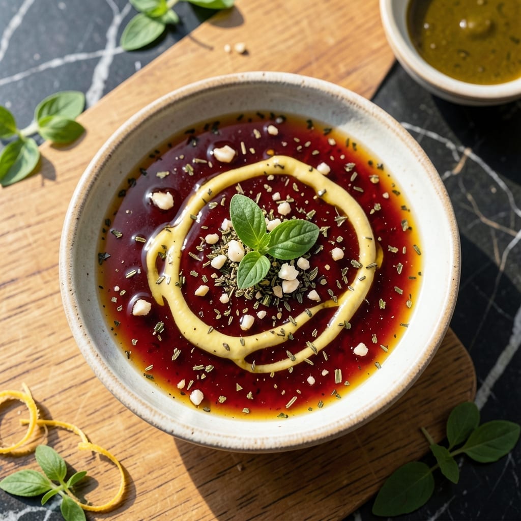 Greek Salad Dressing Recipe Red Wine Vinegar: Bright Mediterranean Tang for Fresh Greens