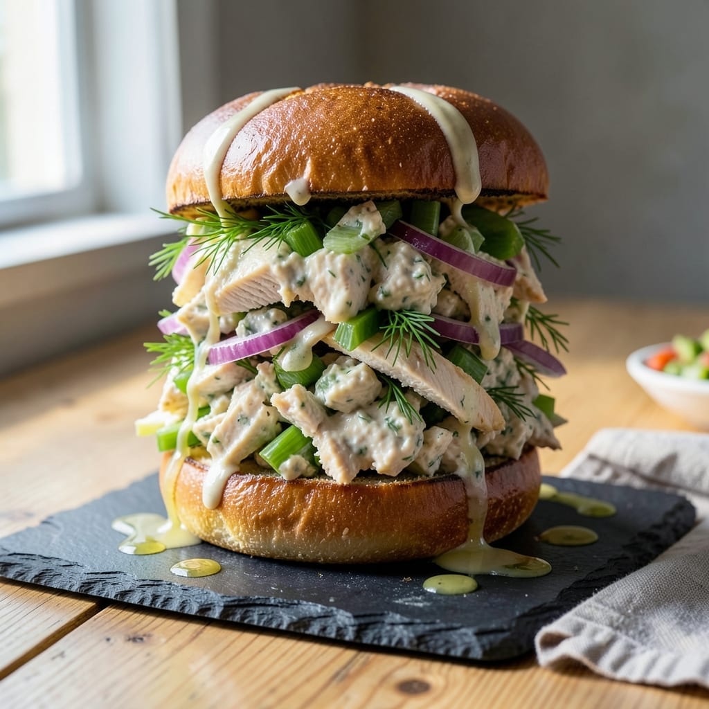 Chicken Salad Sandwich Recipe With Ranch Dressing