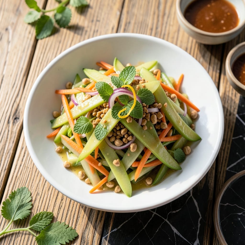 Green Mango Salad Recipe Vietnamese: Tangy-Sweet Crunch With Fresh Herbs