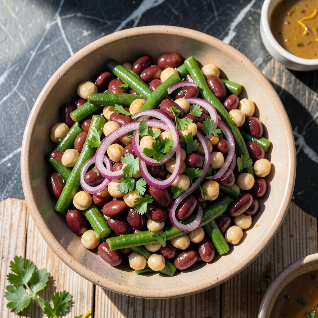 Best Three Bean Salad Recipe Cider Vinegar: Zesty Tang With Every Bite Best Three Bean Salad Recipe Cider Vinegar: Zesty Tang With Every Bite